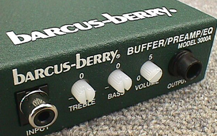 preamp acoustic Barcus Berry